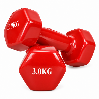 vinyl  dumbbell 3Kg  pair (3kg x 2)